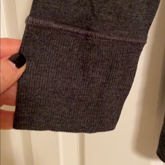Gap Body Charcoal Grey Slouchy Neck L/S Top - Picture 5 of 7